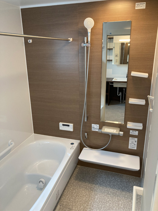 新潟の建売住宅tooneHOUSE（トーンハウス）浴室乾燥付きのお風呂